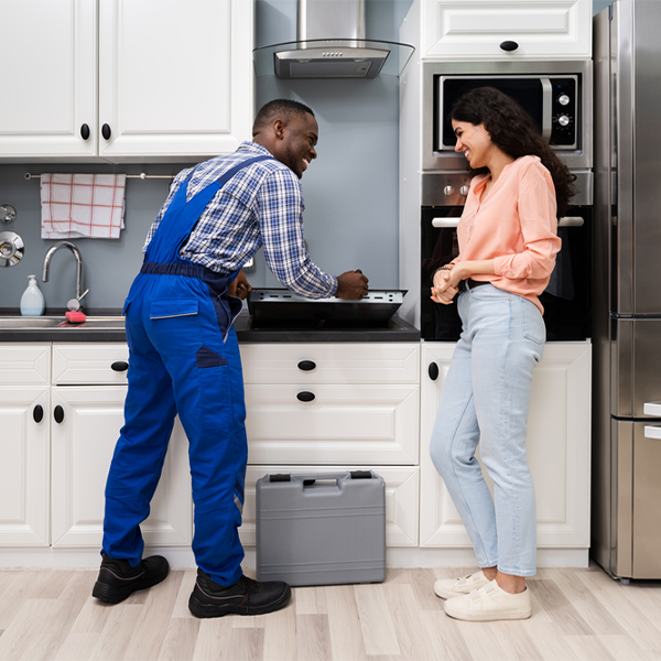 can you provide an estimate for cooktop repair before beginning any work in Pueblo County